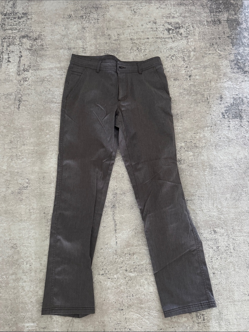 Columbia Men's Dark Gray Corduroy Straight-Leg Pants